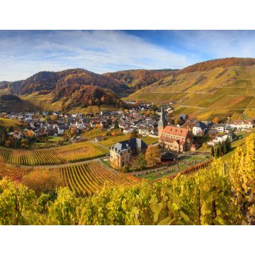 Lais Puzzle - Blick auf das Weindorf Mayschoss an der Ahr, Deutschland. - 1.000 Teile