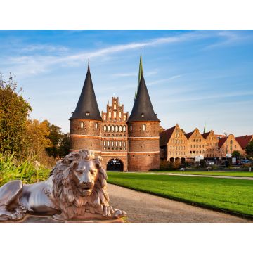 Lais Puzzle - Ansicht der Statue in Holsten, Lübeck, Deutschland. - 1.000 Teile