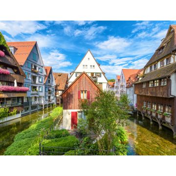 Lais Puzzle - Straßenansicht in der Altstadt von Ulm, Baden Württemberg, Deutschland - 1.000 Teile