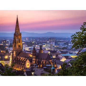 Lais Puzzle - Ansicht des Münsters Freiburg Baden Württemberg, Deutschland - 1.000 Teile