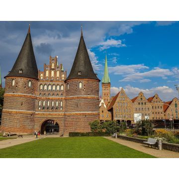 Lais Puzzle - Ansicht des Holstentors, Lübeck, Deutschland. - 1.000 Teile