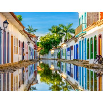 Lais Puzzle - Straße des historischen Zentrums in Paraty, Rio de Janeiro, Brasilien - 1.000 Teile