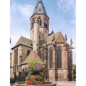 Lais Puzzle - Elsass, Haguenau, Hagenau, Kirche St-Georges, Frankreich - 1.000 Teile