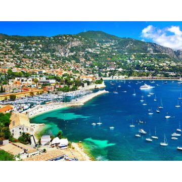Lais Puzzle - azurblaue Küste von Frankreich - Panoramablick auf Nizza - 1.000 Teile