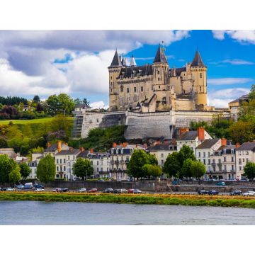 Lais Puzzle - Große mittelalterliche Schlösser im Loire-Tal - das schöne Saumur. Frankreich - 1.000 Teile
