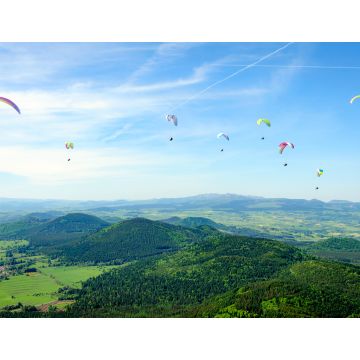 Lais Puzzle - Gleitschirmfliegen auf dem Gipfel des Puy-de-Dôme, Frankreich - 1.000 Teile