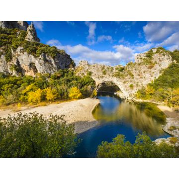 Lais Puzzle - Natürlicher Bogen über den Fluss am Pont d'Arc in Ardeche, Frankreich - 1.000 Teile