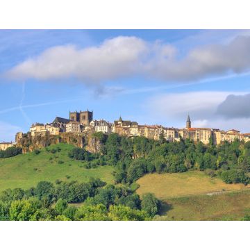 Lais Puzzle - Die Stadt Saint Flour in der Auvergne im Departement Cantal, Frankreich - 1.000 Teile