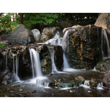 Lais Puzzle - Kleiner Wasserfall im Shirotori-Garten in Aichi, Japan - 1.000 Teile