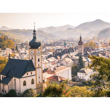 Lais Puzzle - Die Altstadt von Waidhofen an der Ybbs im Herbst, Mostviertel, Niederösterreich, Österreich - 1.000 Teile