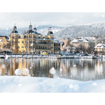 Lais Puzzle - Velden, Schloss am Wörthersee, Wintermärchen in Kärnten, Österreich - 1.000 Teile
