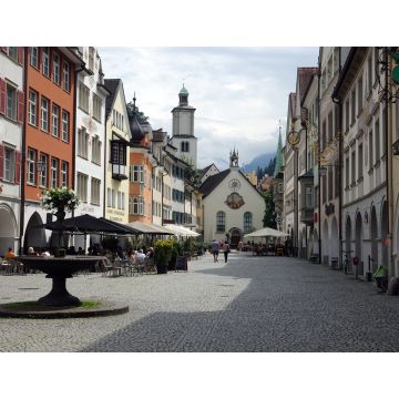 Lais Puzzle - Brunnen und Johanniterkirche in Feldkirch - 1.000 Teile