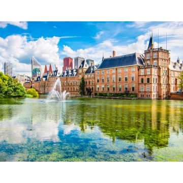 Lais Puzzle - Panoramablick auf die Landschaft im Stadtzentrum von Den Haag (Den Haag), Niederlande - 1.000 Teile