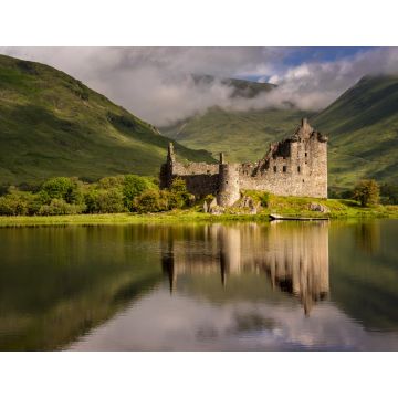 Lais Puzzle - Spiegelung von Kilchurn Castle in Loch Awe, Highlands, Schottland - 1.000 Teile