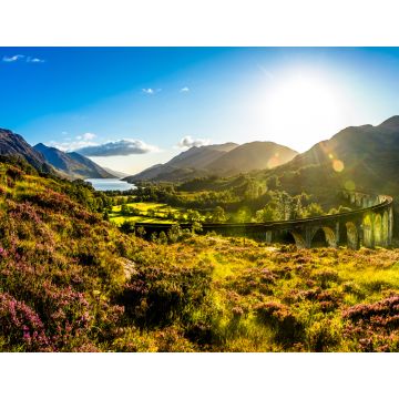 Lais Puzzle - Glenfinnan Viadukt Panoramablick - 1.000 Teile