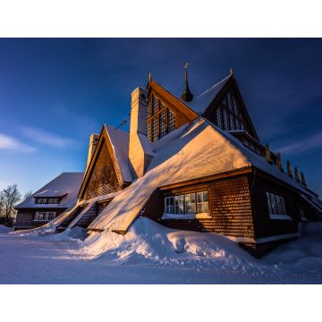 Lais Puzzle - Lappland, Schweden: Die Kirche von Kiruna, Schweden - 1.000 Teile