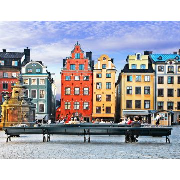 Lais Puzzle - Die Altstadt von Stockholm - eine beliebte Touristenattraktion. Schweden - 1.000 Teile
