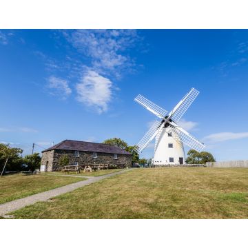 Lais Puzzle - Windmühle Melin Llynon, Llanddeusant Holyhead auf Anglesey, Nordwales - 1.000 Teile