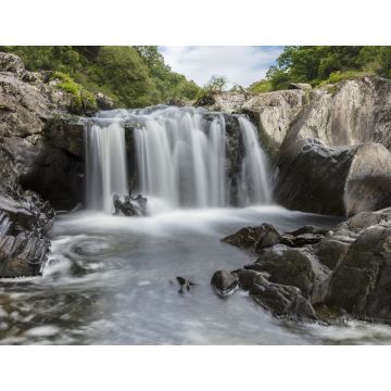 Lais Puzzle - Cenarth, Carmarthenshire, Wales, Blick auf den Wasserfall Cenarth Falls - 1.000 Teile