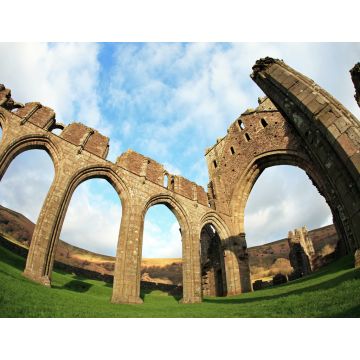 Lais Puzzle - Ruinen des Priorats Llanthony, Monmouthshire, Wales - 1.000 Teile
