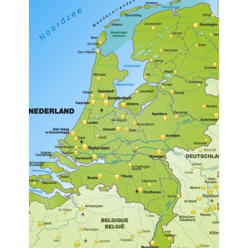 Lais Puzzle - Karte Niederlande - 1.000 Teile