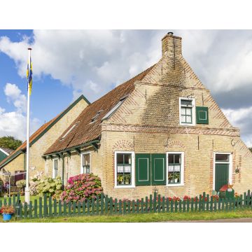 Lais Puzzle - Eine der schönen alten Hütten (erbaut 1516) auf der Insel Ameland - 1.000 Teile