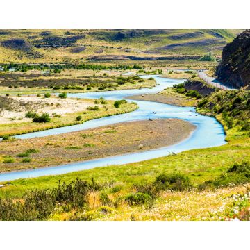 Lais Puzzle - Ansicht der Flusslandschaft, Patagonien, Chile, Südamerika. - 1.000 Teile