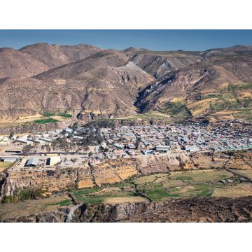 Lais Puzzle - Panoramablick auf die Stadt Putre, Hauptstadt der Provinz Parinacota, in der Region Arica und Parinacota, Chile - 1.000 Teile