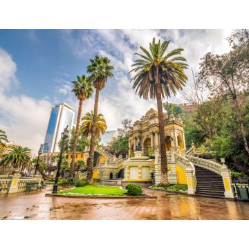 Lais Puzzle - Cerro Santa Lucia in der Innenstadt von Santiago, Chile. - 1.000 Teile