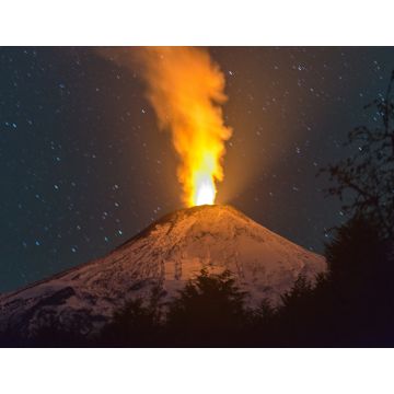 Lais Puzzle - Strombolianische Ausbrüche des Vulkans Villarrica - 1.000 Teile