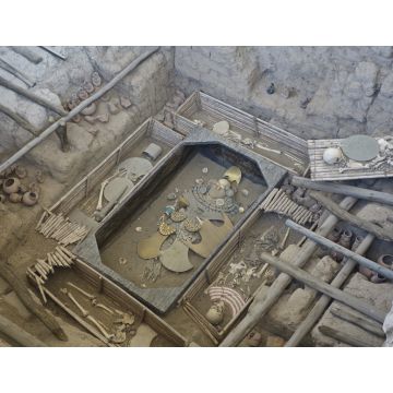 Lais Puzzle - Huaca Rajada und die königlichen Gräber des Herrn von Sipan. Eine archäologische Stätte in der Nähe von Chiclayo, Peru - 1.000 Teile