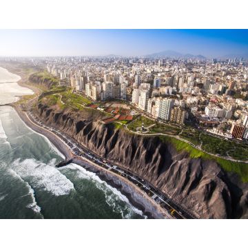 Lais Puzzle - Lima, Peru: Panoramablick auf Lima von Miraflores - 1.000 Teile