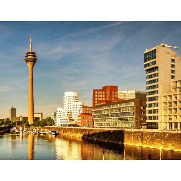 Lais Puzzle - Panorama Medienhafen Düsseldorf Rhein Fernsehturm - 1.000 Teile
