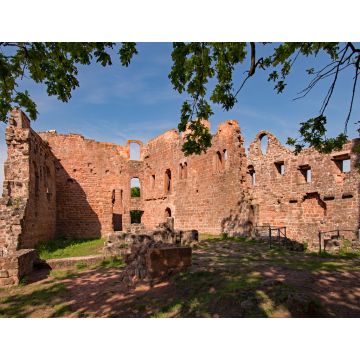 Lais Puzzle - Ruine der Burg Hohenecken in Kaiserslautern, Rheinland-Pfalz, Deutschland - 1.000 Teile