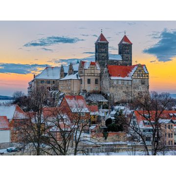 Lais Puzzle - Das Quedlinburger Schloss und Stiftskirche im Winter - 1.000 Teile