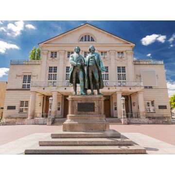 Lais Puzzle - Deutsches Nationaltheater mit Goethe und Schiller in Weimar, Thüringen - 1.000 Teile