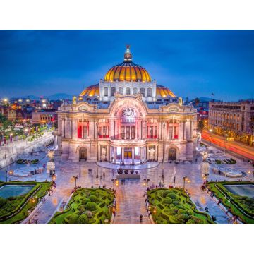 Lais Puzzle - Mexiko-Stadt - Der Palast der Schönen Künste alias Palacio de Bellas Artes - 1.000 Teile