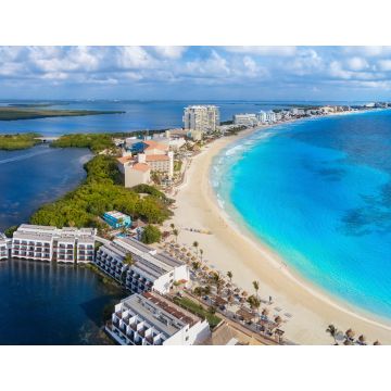 Lais Puzzle - Cancun mit Lagune und Strand, México - 1.000 Teile