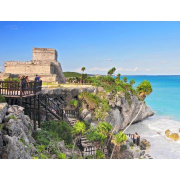 Lais Puzzle - Tulum, die Stätte einer von Mauern umgebenen präkolumbianischen Maya-Stadt, die als wichtiger Hafen für Coba diente, im mexikanischen Bundesstaat Quintana Roo - 1.000 Teile