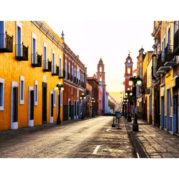 Lais Puzzle - Morgenstraßen in der Kolonialstadt Puebla, Mexiko - 1.000 Teile