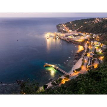 Lais Puzzle - Flying Fish Cove bei Nacht, Weihnachtsinsel, Territorium im Indischen Ozean von Australien - 1.000 Teile