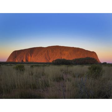 Lais Puzzle - Szenische Ansicht von des Ayers Rock Uluru gegen Himmel während Sonnenuntergang - 1.000 Teile