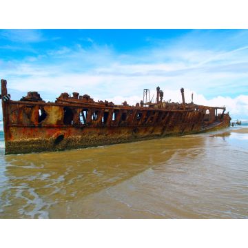 Lais Puzzle - Das Maheno-Wrack auf Fraser Island (Australien) - 1.000 Teile