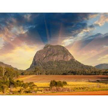 Lais Puzzle - Glass House Mountains National Park in Australien mit dramatischem Sonnenlicht - 1.000 Teile