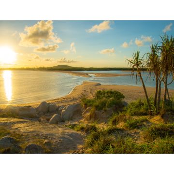 Lais Puzzle - Dramatischer Sonnenaufgang am Strand von East Woody, einem bei Touristen beliebten Ort in Nhulunby, einer Gemeinde auf der Gove Peninsula im Bundesstaat Northern Territory in Australien - 1.000 Teile