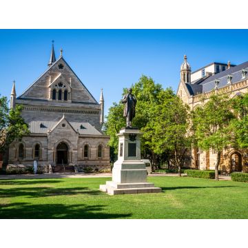 Lais Puzzle - Goodman Crescent Platz und Elder Hall Ansicht in Adelaide South Australia - 1.000 Teile