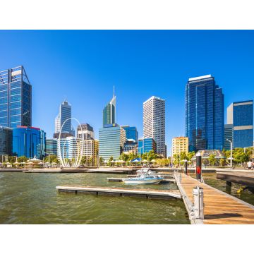 Lais Puzzle - Skyline von Perth in Westaustralien - 1.000 Teile