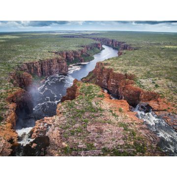 Lais Puzzle - Luftaufnahme des King George River, North Kimberley, Westaustralien - 1.000 Teile