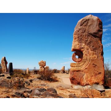 Lais Puzzle - Bildhauersymposium, Broken Hill, New South Wales, Australien - 1.000 Teile