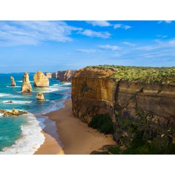 Lais Puzzle - Panorama des Wahrzeichens der Zwölf Apostel entlang der berühmten Great Ocean Road, Victoria, Australien - 1.000 Teile
